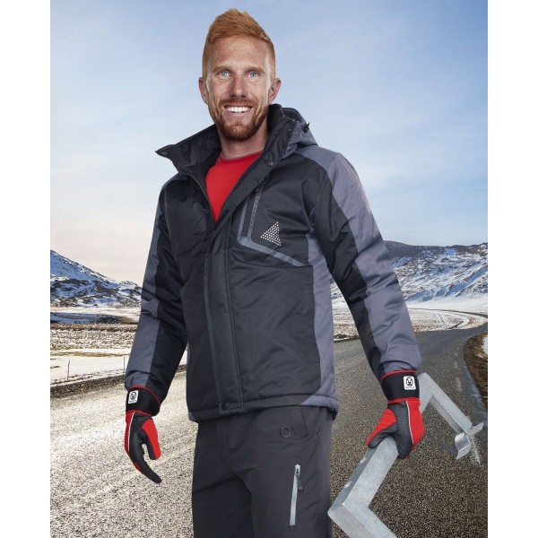 Zimní bunda ARDON®YORK černo-šedá 2XL