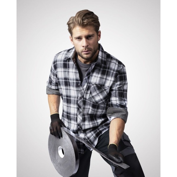 Košile ARDON®OPTIFLANNELS černá 2XL