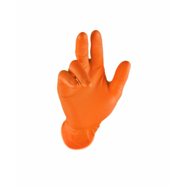Jednorázové rukavice GRIPPAZ® 246  - oranžová 11