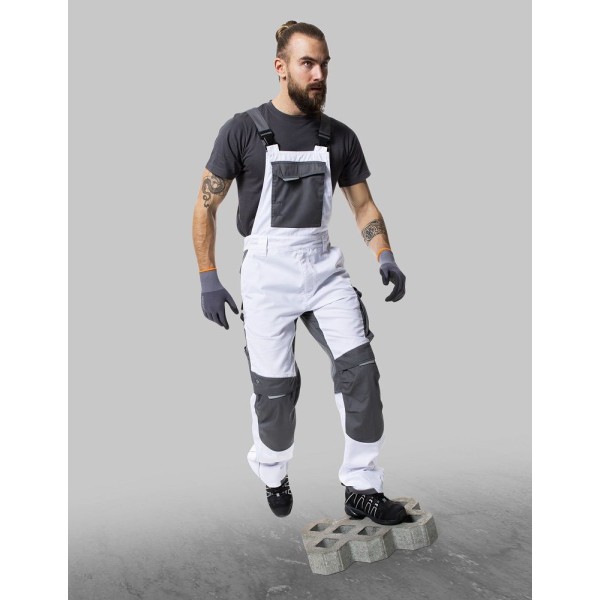 Kalhoty s laclem ARDON®SUMMER prodloužené bílá 2XL