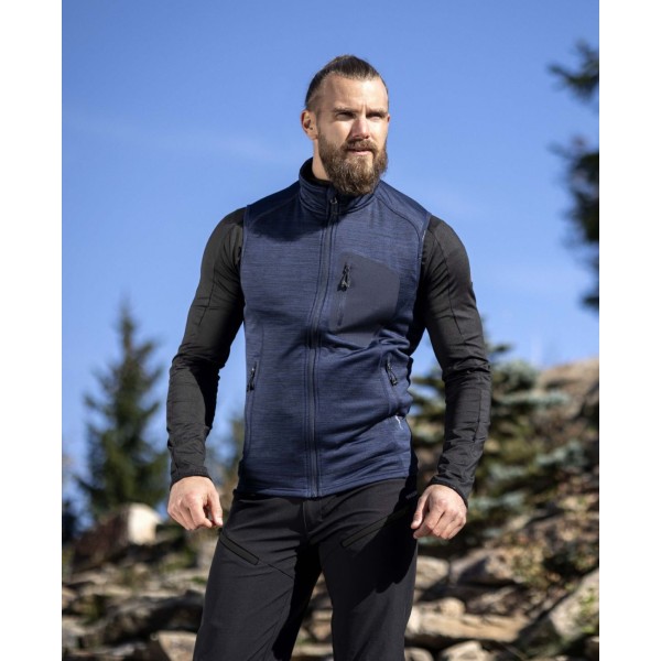 Vesta ARDON®BREEFFIDRY melange tmavě modrá 2XL