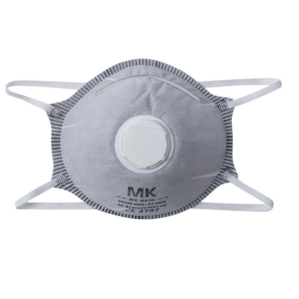 Respirátor ARDON® AP81001CV tvarovaný FFP2 s ventilkem a předfiltrem s aktivním uhlím bal. po 10ks