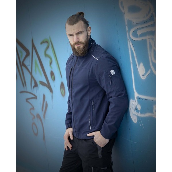 Softshellová bunda ARDON®VISION tmavě modrá 4XL