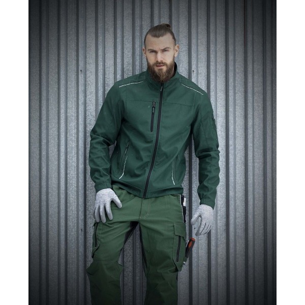 Softshellová bunda ARDON®VISION zelená 4XL