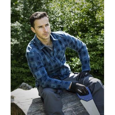 Flanelová košile ARDON®URBAN+ , tm.modrá