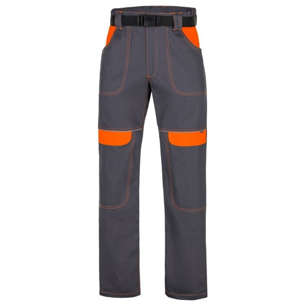 Kalhoty ARDON®COOL TREND šedo-oranžové zkrácené M