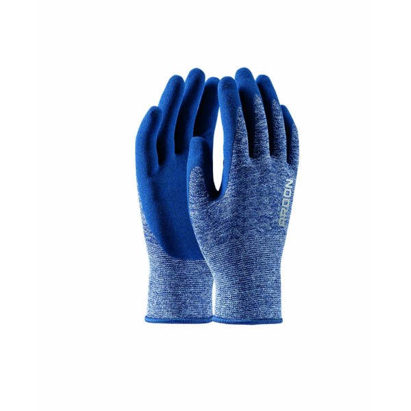 Máčené rukavice ARDON®NATURE TOUCH - s prodejní etiketou - melange modrá 08-SPE