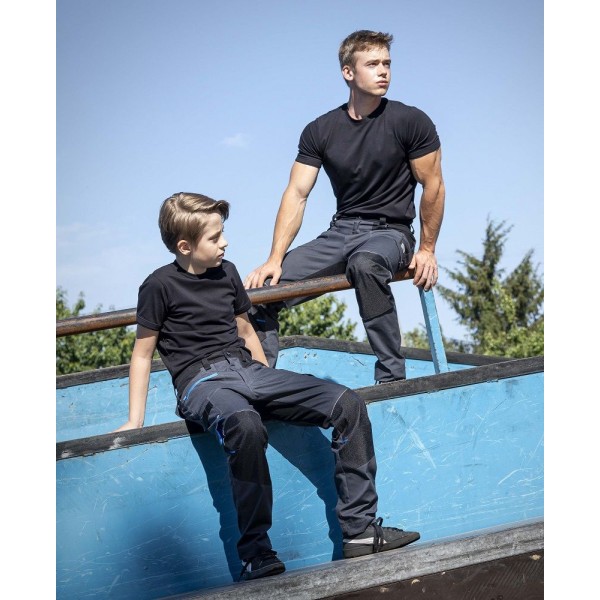 Dětské kalhoty ARDON®4Xstretch® tmavě šedá 110-116