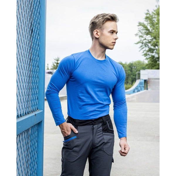 Tričko ARDON®CUBA s dlouhým rukávem modrá 2XL