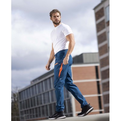 Softshellové kalhoty ARDON®CREATRON® modrá neon