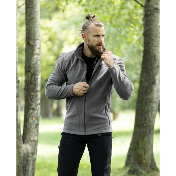 Mikina fleece ARDON®JOFLEX šedá M