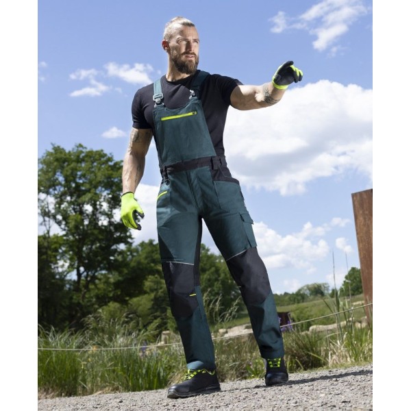 Kalhoty s laclem ARDON®4Xstretch® tmavě zelené 62