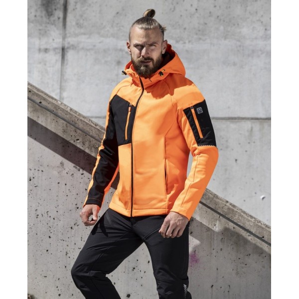 Softshellová bunda ARDON®CITYCONIC®Hi-vis oranžová 4XL