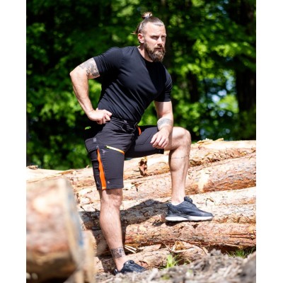 Softshellové kraťasy ARDON®CREATRON® černá neon