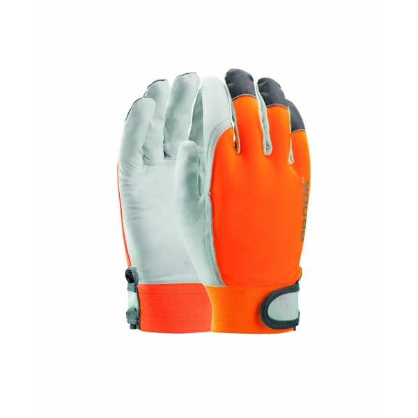 Kombinované rukavice ARDON®HOBBY REFLEX - s prodejní etiketou - hi-vis oranžová 10-SPE