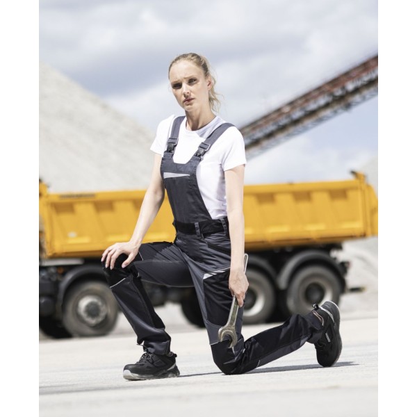 Dámské kalhoty s laclem ARDON®REFIWAN® tmavě šedá 38