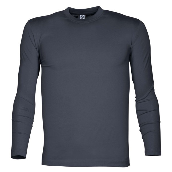 Tričko ARDON®CUBA s dlouhým rukávem antracitová - baleno po jednom kuse XL
