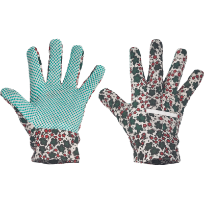 AVOCET gloves cotton with PVC dots