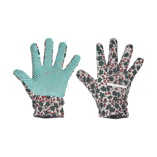AVOCET gloves cotton with PVC dots - 9