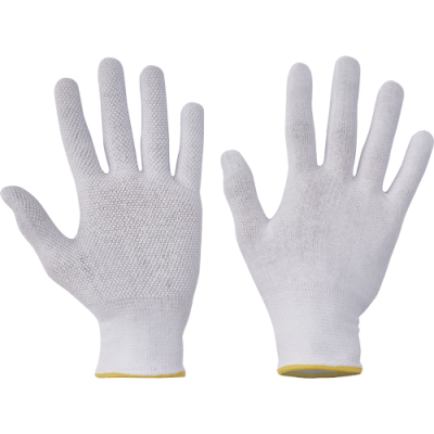 BUSTARD Evo gloves cotton+PVC dots