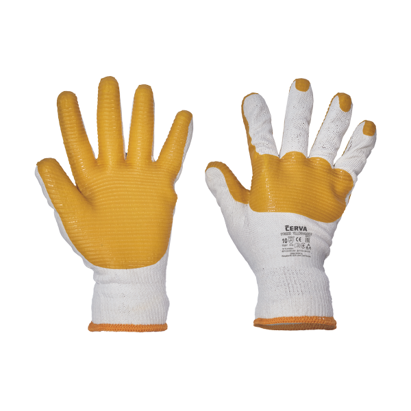 YELLOWHAMMER gloves coated with late - 9