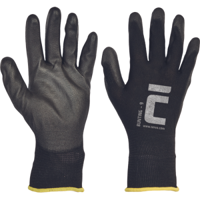 BUNTING black gloves PU palm