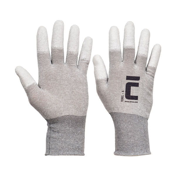 TEREL gloves nylon AS PU fingertip - 8