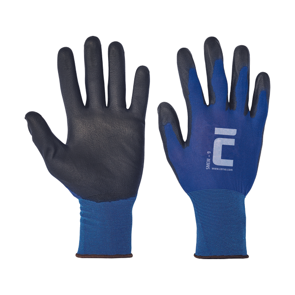 SMEW VAM gloves nylon-18G/ blue/black 11