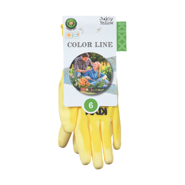 JUICY YELLOW gloves PU palm yellow 9