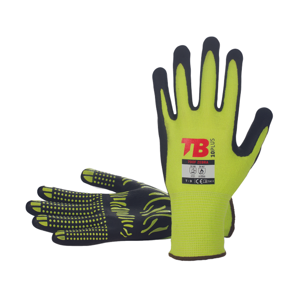 TB 700F ZEBRA gloves - 6
