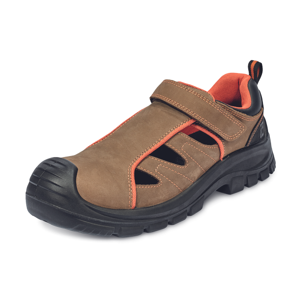 DERRIL MF S1P SRC sandal 46 brown