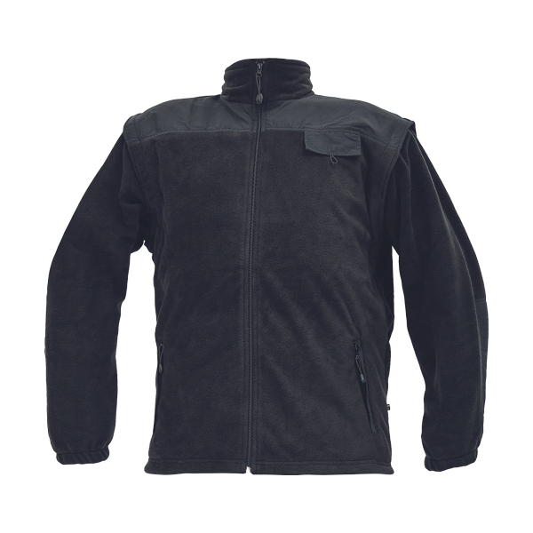 RANDWIK fleece jacket black M