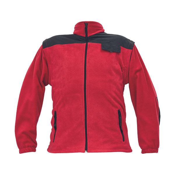 RANDWIK fleece jacket red XXXL