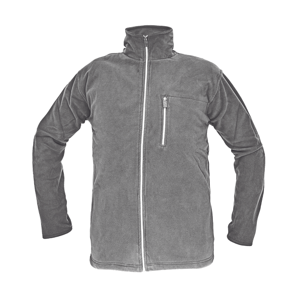 KARELA fleece jacket grey XXL