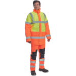 SEFTON jacket yellow/orange 5XL