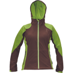 YOWIE SOFTSHELL jacket brown/green S