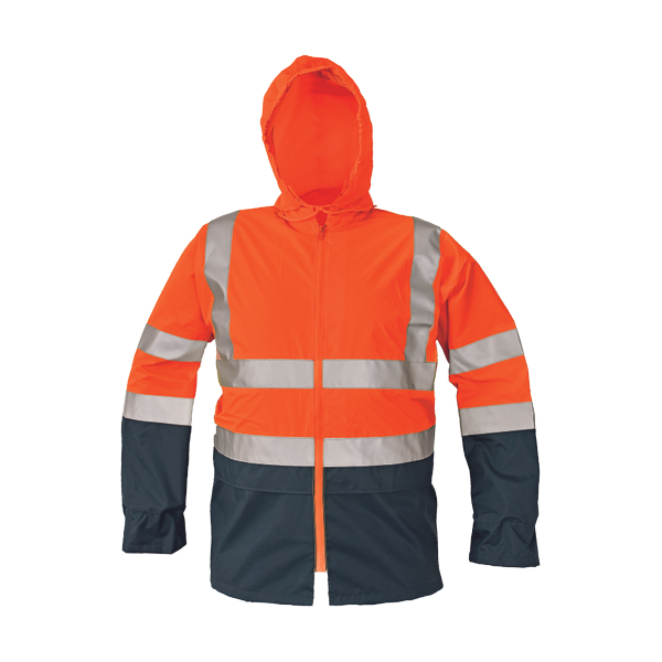 EPPING jacket HV orange/navy XXXL