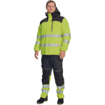 KNOXFIELD HV WINTER parka yell/oran 3XL