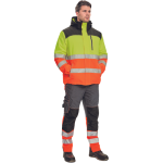 KNOXFIELD HV WINTER parka yell/oran 3XL