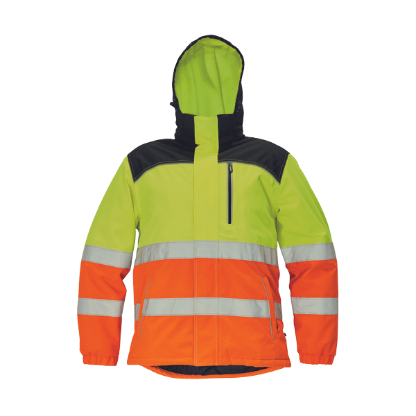 KNOXFIELD HV WINTER parka yellow L