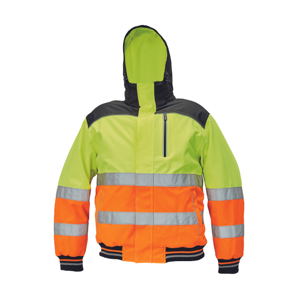 KNOXFIELD HV WINT.pilot yellow/orange XL