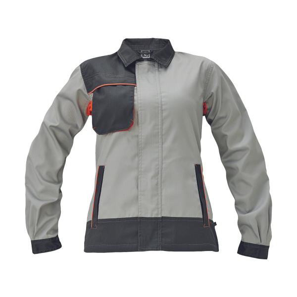 MONTROSE LADY jacket grey/dark grey 46