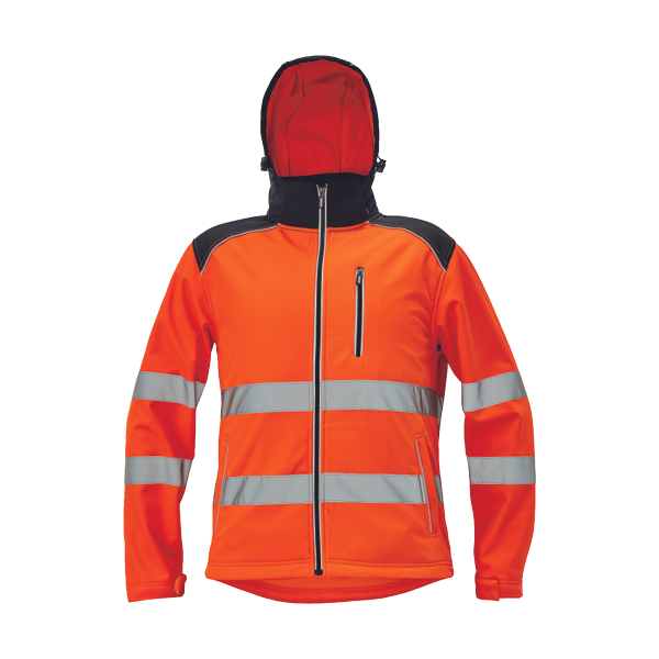 KNOXFIELD HV softshell jacket orange S