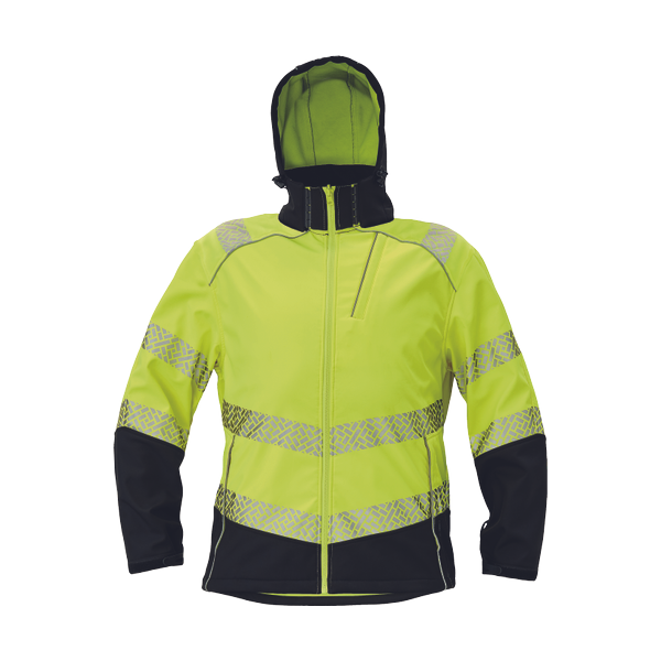 KNOXFIELD PROFI HV softsh.jacket yell S