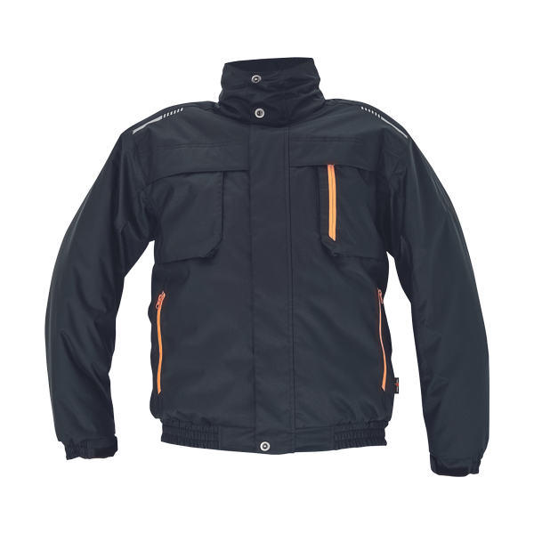 ZIJL pilot jacket black L