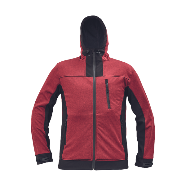 HUYER SOFTSHELL jacket red L