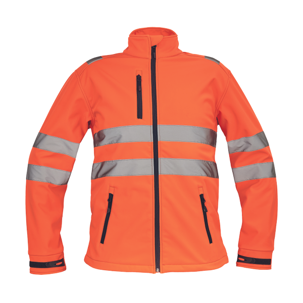 MURCIA HV SOFTSHELL jacket orange 3XL