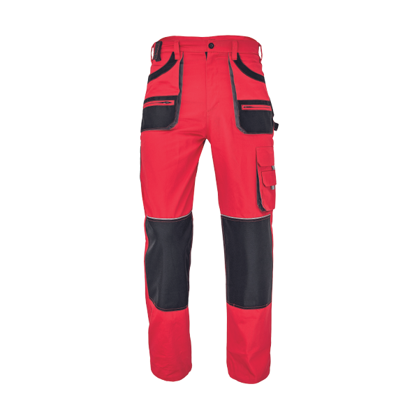 FF CARL BE-01-003 trousers black/red 48