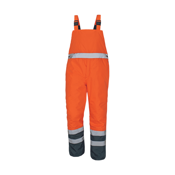 PADSTOW bibpant HV orange XL