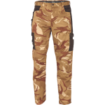 CRAMBE trousers beige camouflage XXXL